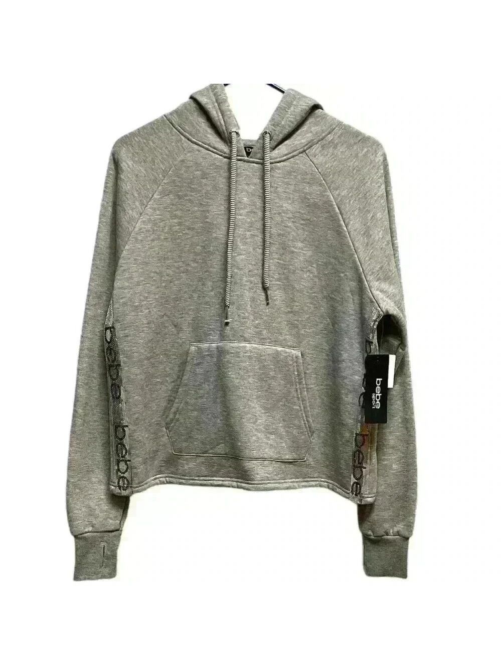 Bebe Sports Pullover Hoodie. Women’s Medium. New With Tags.